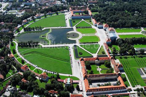 Luftbild München Nymphenburger Schlosspark in München