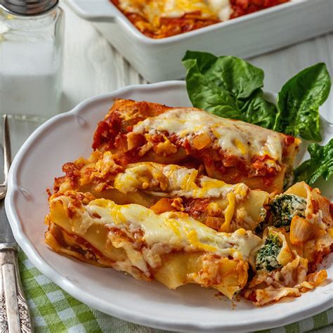 Recette Cannelloni aux épinards et à la ricotta