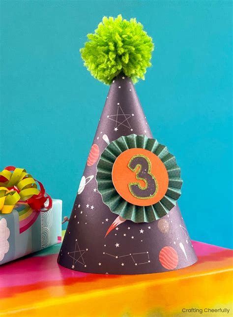 Paper Party Hat Tutorial