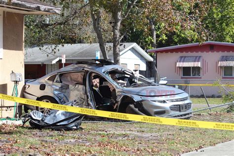 Driver In Custody Following A Fatal Hit And Run Crash In St Petersburg