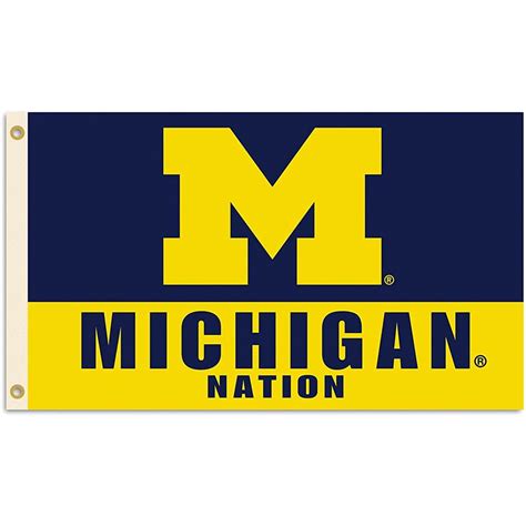 Michigan Wolverines 3' x 5' Flag - Michigan Nation