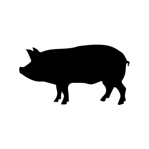 Pig Silhouette Clip art - pig png download - 1182*1182 - Free ...