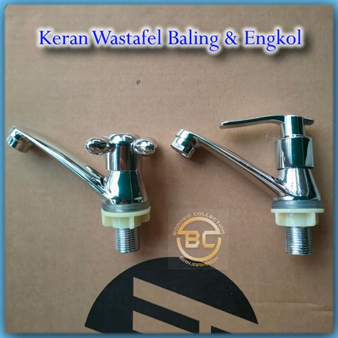 Jual Kran Wastafel Baling Tanam Keran Air Putar Chrome Cuci Tangan Spot