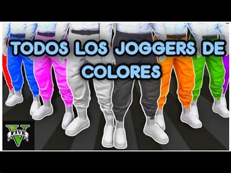 FUNCIONA Como Conseguir TODOS Los JOGGERS De COLORES En GTA 5 Online