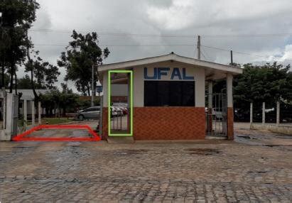 Entrada Pela Guarita De Acesso Da Ufal Campus Arapiraca Fonte