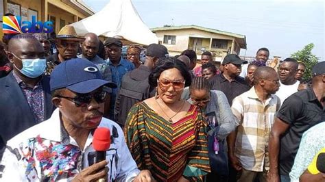 Anambra Elections Governor Obiano Wife Cast Their Vote Photos