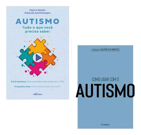 Kit De Livros Autismo Autismo Tudo O Que Você Precisa Saber Box