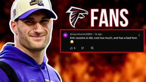 Wow Atlanta Falcon Fans React To The Possibility Of Signing Kirk