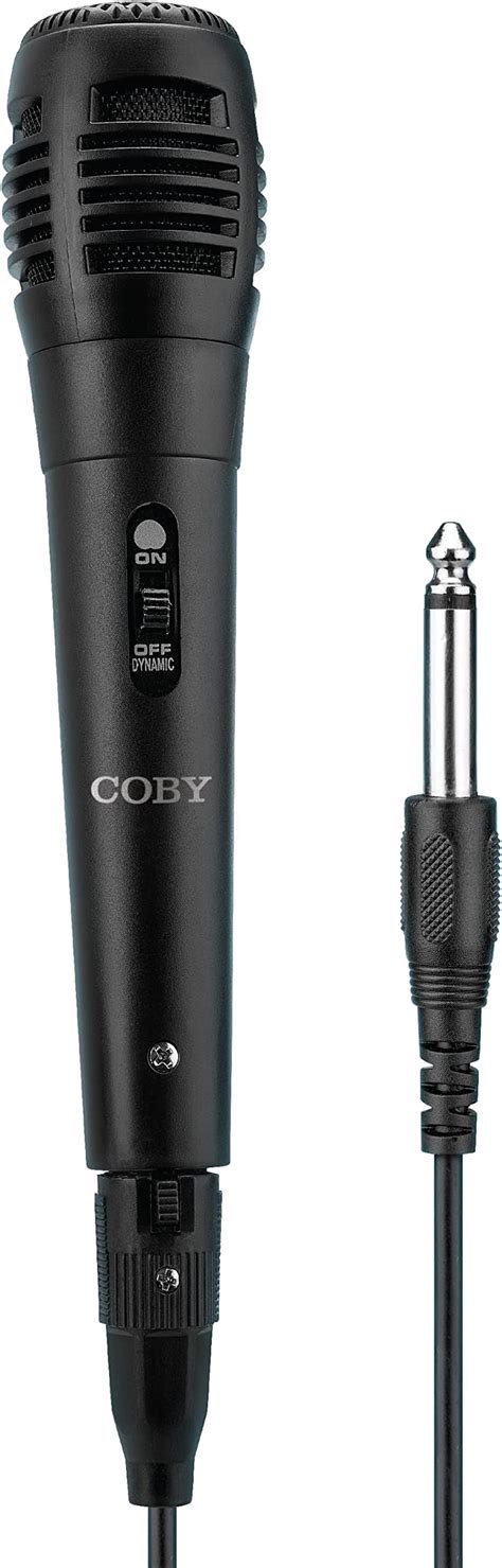 Amazon Coby Dynamic Vocal Wired Microphone Audio Receiver For