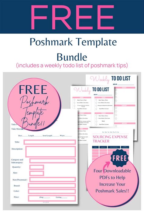 Free Poshmark Printable For Organizing Your Listings