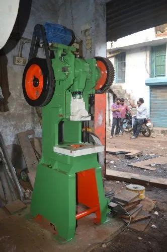 Manual Mild Steel Ton Mechanical Power Press At Rs In