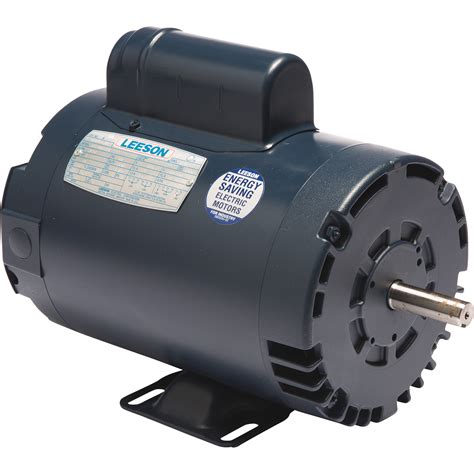 Leeson Compressor Duty Electric Motor — 3 Hp 230v 3600 Rpm Model