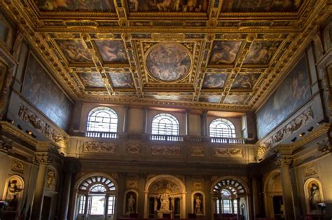 Rich Interior of Palazzo Vecchio (Old Palace) a Massive Romanesq – Stock Editorial Photo ...