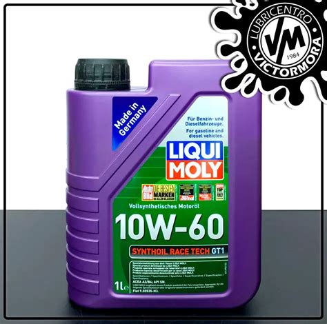 Liqui Moly SYNTHOIL RACE TECH GT1 10w60 De 1 Litro Lubricentro Victor