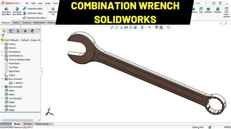 3D Spanner Design Tutorial In SOLIDWORKS Tutorial Robo CAD YouTube