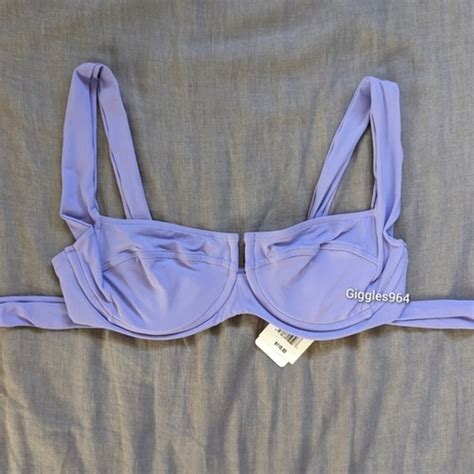 L Space Swim Lspace Camellia Bikini Top Wisteria Purple Poshmark