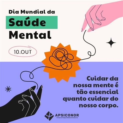 Dia Mundial Da Saúde Mental Apsiconor