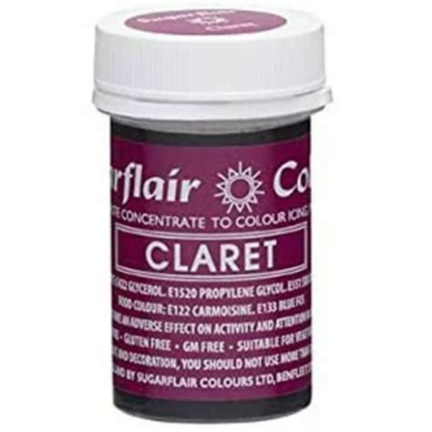 Spectral Paste Claret 25g SugarCraftShop Glasgow