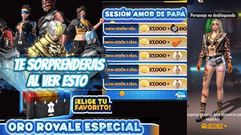 DE ÚLTIMO MINUTO LLEGA ORO ROYALE ESPECIAL 35000 DE ORO GRATIS