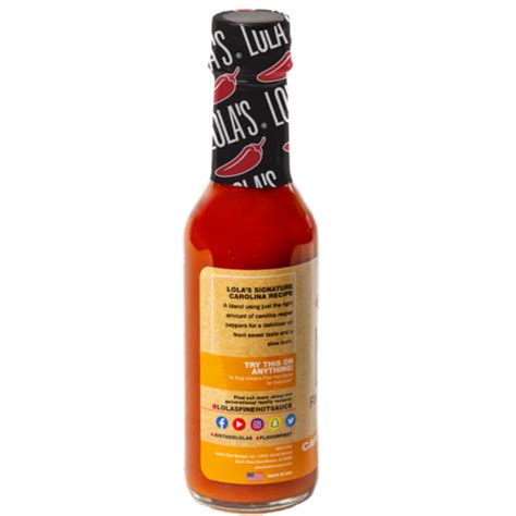 Lola S Carolina Reaper Fine Hot Sauce Fl Oz Ralphs