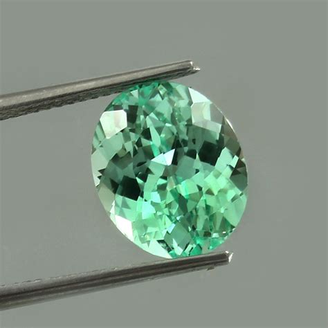 Aaa Natural Flawless Ceylon Green Sapphire Loose Oval Gemstone Cut