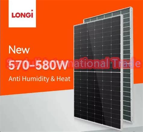 New Longi Solar Hi Mo X Double Glass Anti Humidity Heat Pv Module