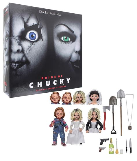 Bride Of Chucky Ultimate Chucky Tiffany Inch Scale Action Figure