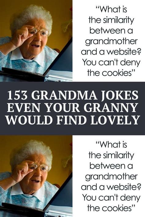 153 Grandma Jokes Even Your Granny Would Find Lovely Jokes Funny