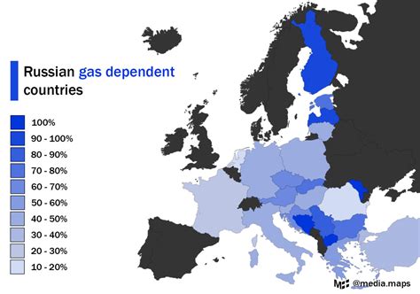 Toscano Irriverente • Mapsontheweb Russian Gas Dependency In Europe