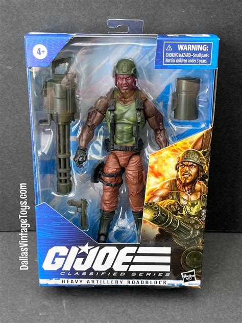 G I Joe Classified Series Heavy Artillery Roadblock