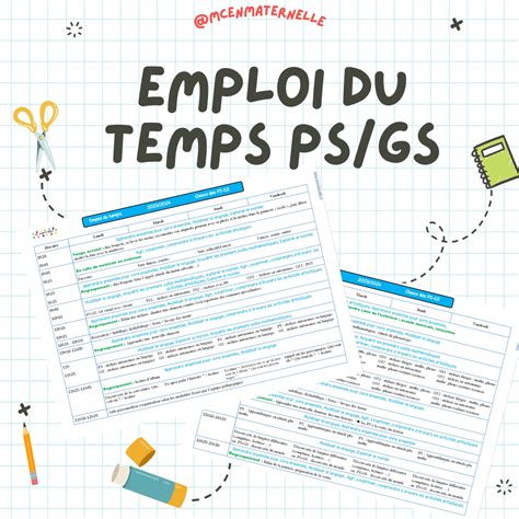 Programmations PS MS Et GS 2023 2024