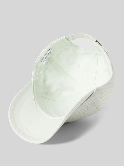 CK Calvin Klein Basecap Mit Logo Muster Stein Melange Online Kaufen