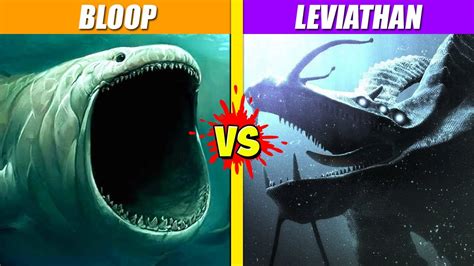 Bloop Vs Gargantuan Leviathan Subnautica Spore Youtube