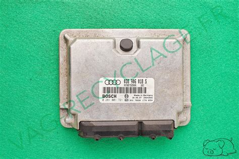 Calculateur Moteur Ecu Bosch S Audi A B Tdi Afn