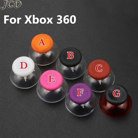 JCD Mando Anal Gico D Multicolor Piezas Reemplazo De Thumb Grips Botones Para Microsoft XBOX