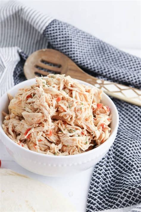 Crockpot Mexican Shredded Chicken When Is Dinner