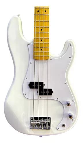 Contra Baixo Sx Precision Spb57 Wt Branco