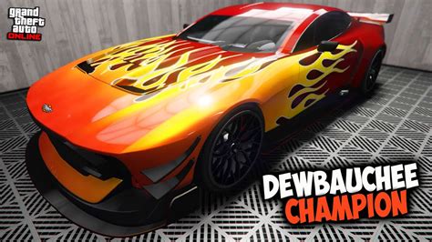 DEWBAUCHEE CHAMPION NUEVO VEHÍCULO ARMADO NUEVO DLC THE CONTRACT