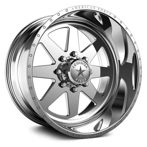 American Force® 11 Independence Ss Wheels Custom Finish With Custom Engraved Lip Rims