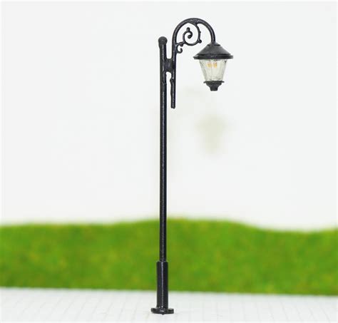 Lym Pcs Model Railway Train Lamp Post Street Lights Ho Oo Scale