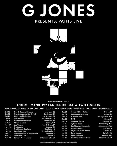 G Jones Announces 2023 North American Tour, "Paths Live" - EDM.com ...