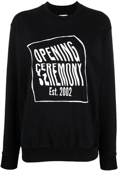 Opening Ceremony Logo Print Sweatshirt Shopstyle