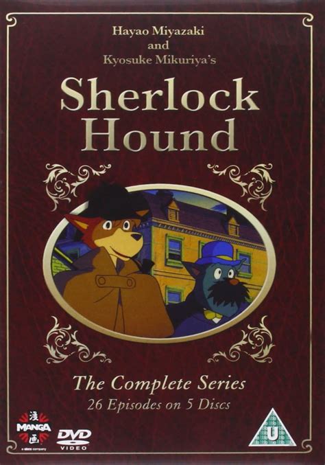 Sherlock Hound Dvd Amazon Co Uk Hayao Miyazaki Dvd Blu Ray