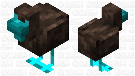 Soul Sand Valley Chicken Minecraft Mob Skin