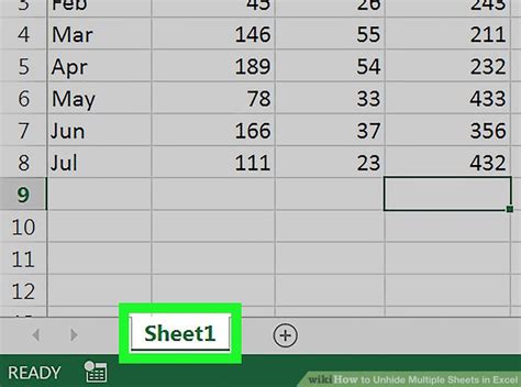 How To Unhide Multiple Sheets In Excel 6 Steps With Pictures