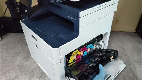 How To Replace Toner Cartridges Drum Units And Waste Toner Box On