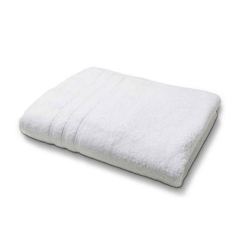 Serviette De Bain Grande Taille Coton 90 X 150 Cm Uni Chantilly