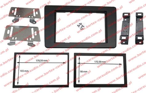 Renault EXPRESS 2021 Ramka Pod Radio 2DIN