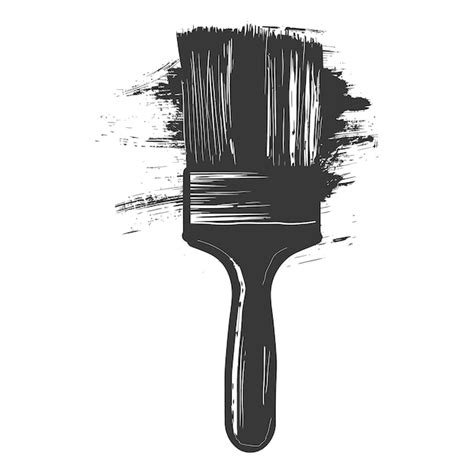Premium Vector | Silhouette brush for painting black color only