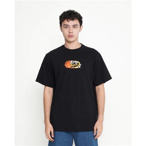 Jual Erigo T Shirt Oversize Carl Sport Black Shopee Indonesia